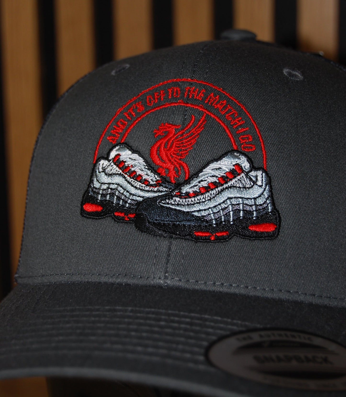 It's Off To The Match I Go Cap (Grey)