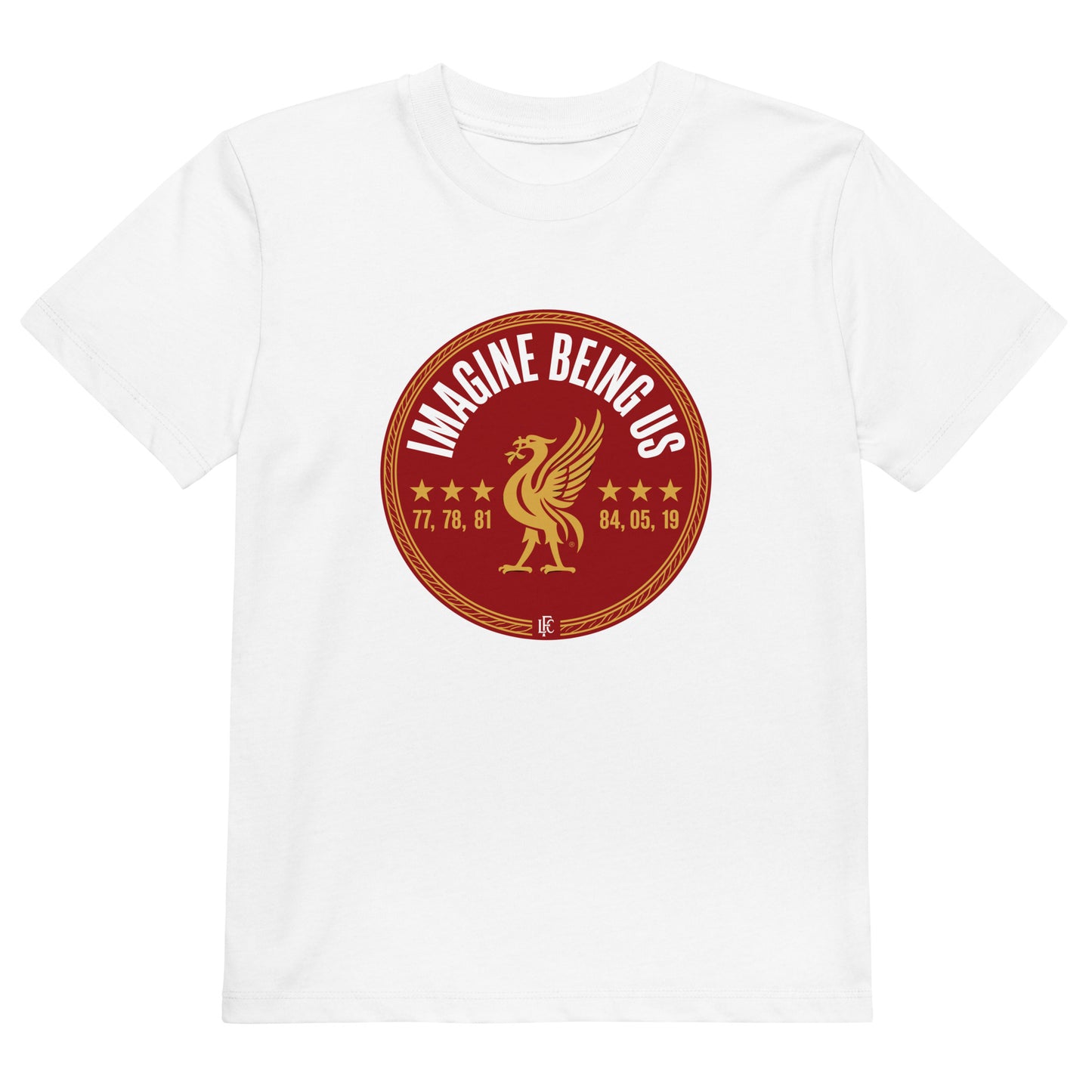 'Imagine Being Us' Kids T-Shirt - Anfield Attire