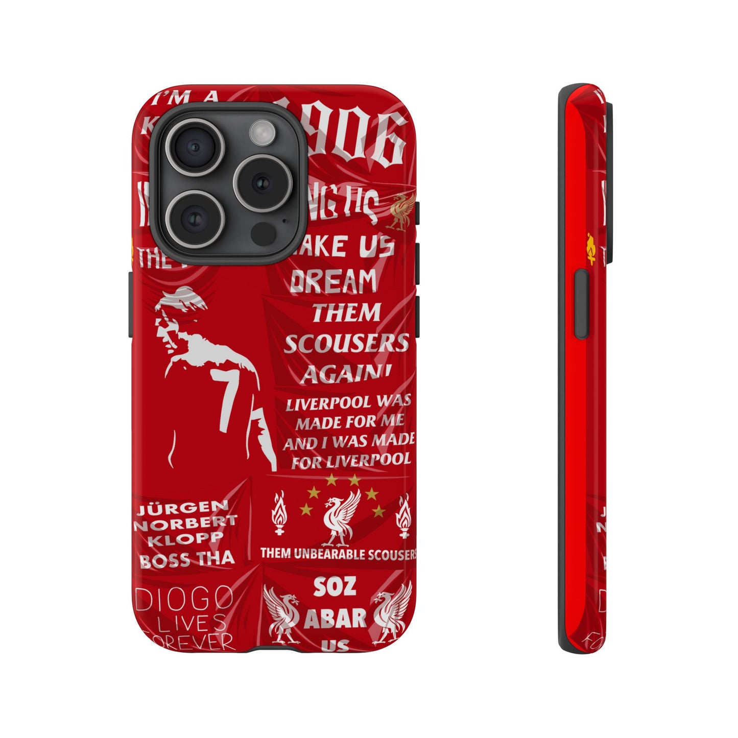 Famous Flags Of The Kop Phone Case