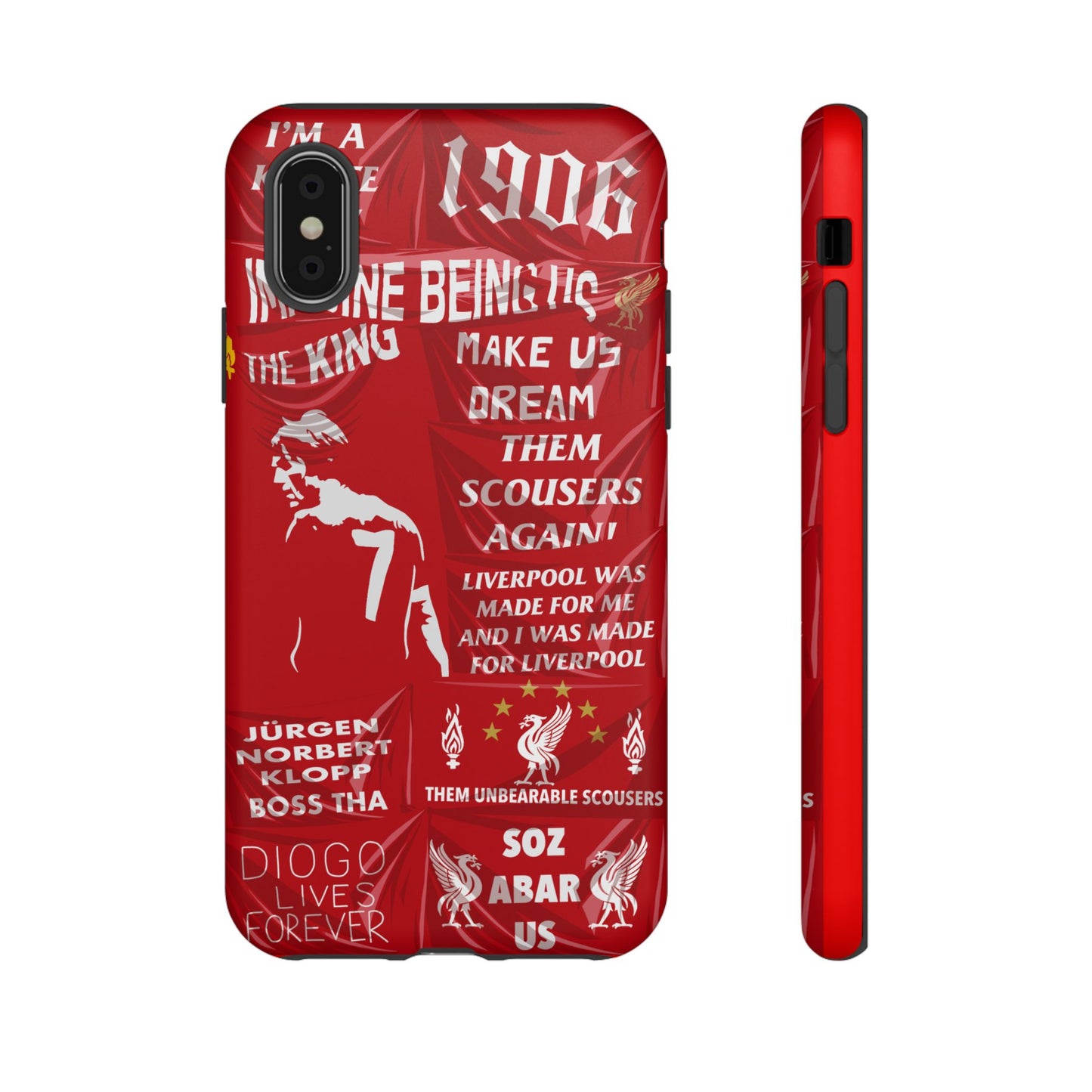 Famous Flags Of The Kop Phone Case