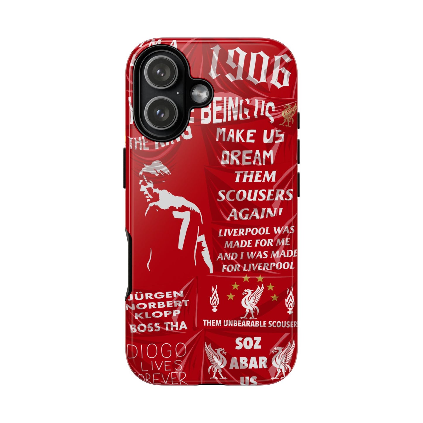 Famous Flags Of The Kop Phone Case
