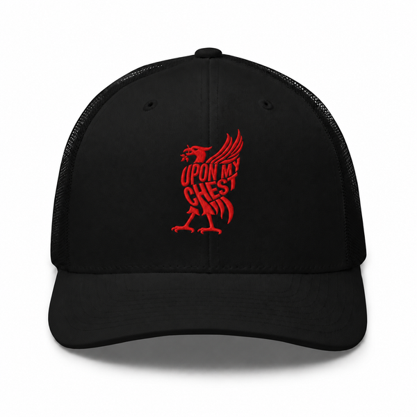 Liverbird 'Upon my Chest' Cap (Black)