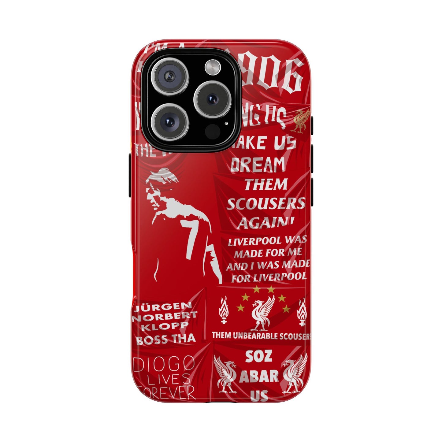 Famous Flags Of The Kop Phone Case