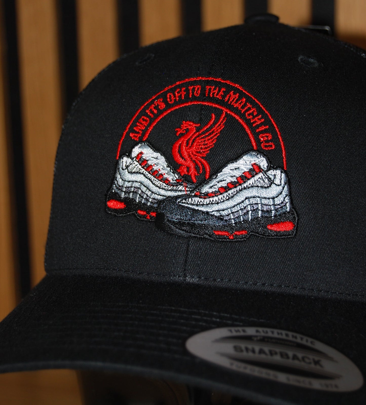 It's Off To The Match I Go Cap (Black)