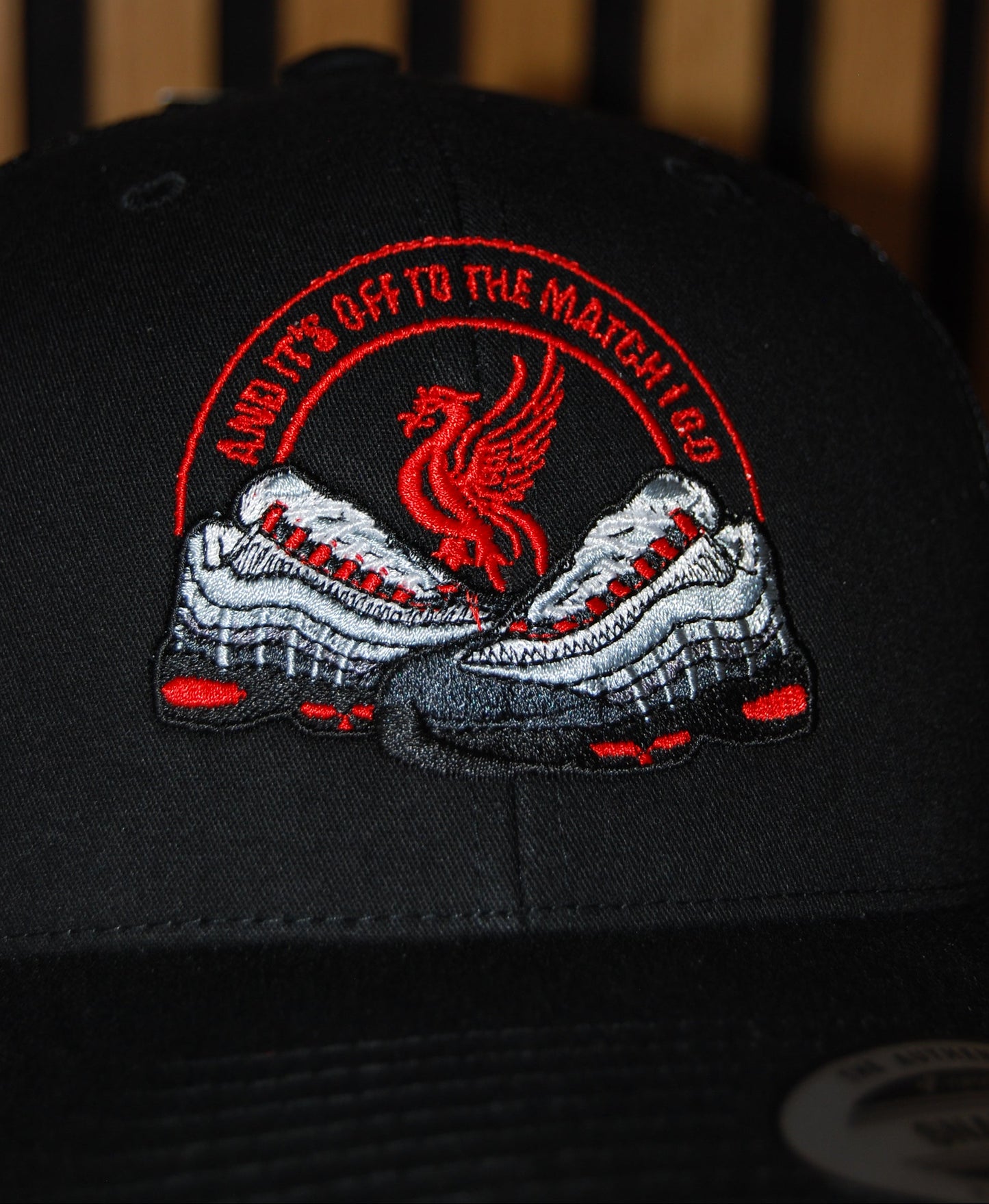 It's Off To The Match I Go Cap (Black)