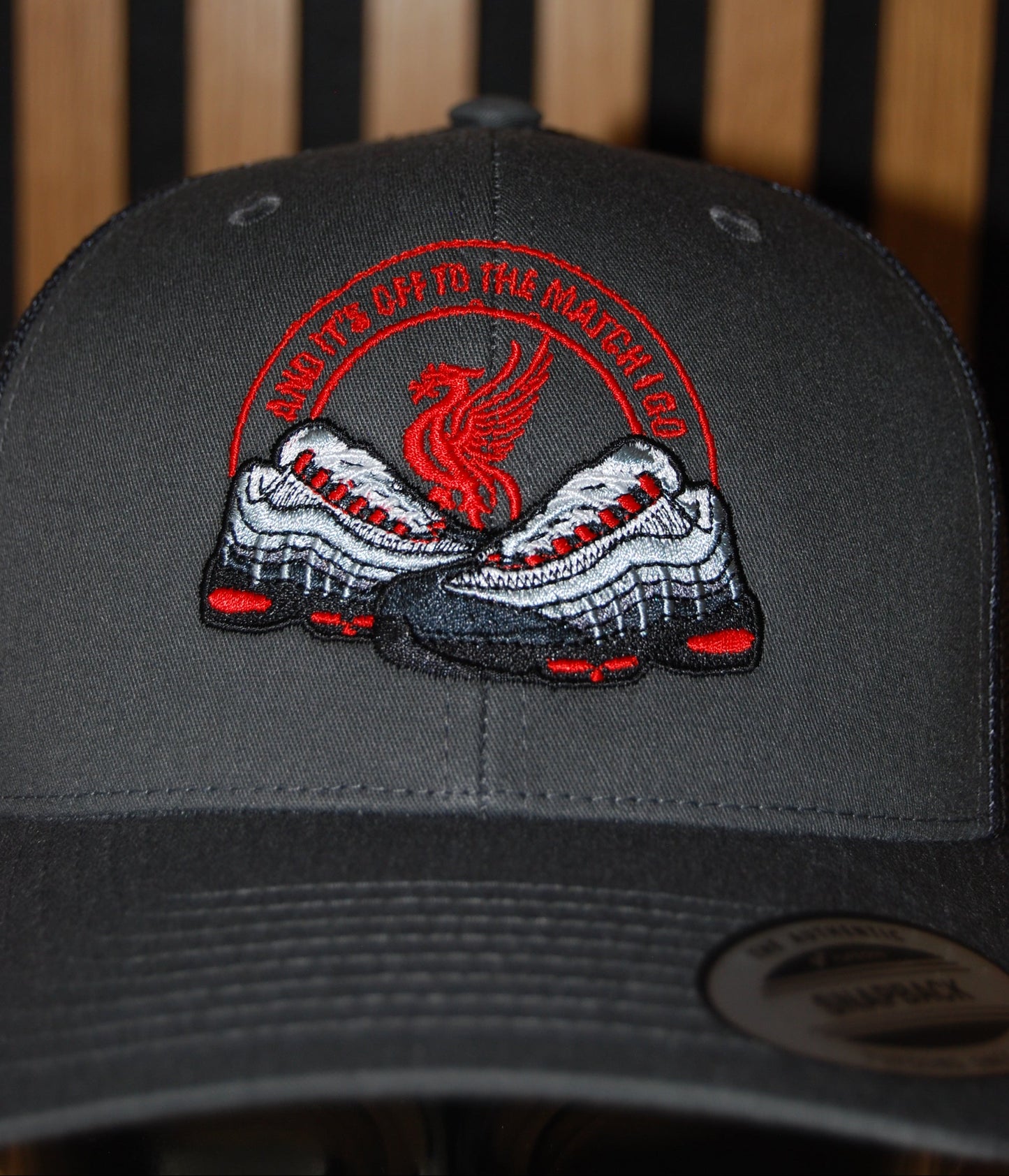 It's Off To The Match I Go Cap (Grey)