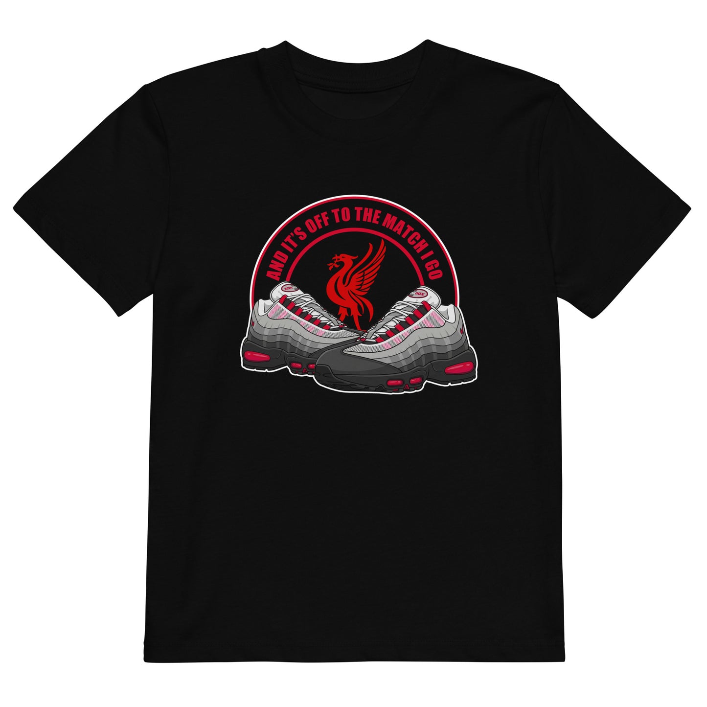 Off to the Match I Go Kids T-Shirt - Anfield Attire