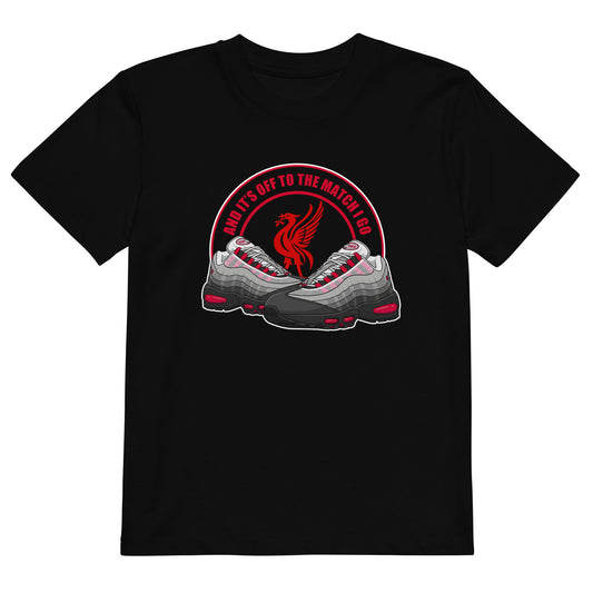 Off to the Match I Go Kids T-Shirt - Anfield Attire