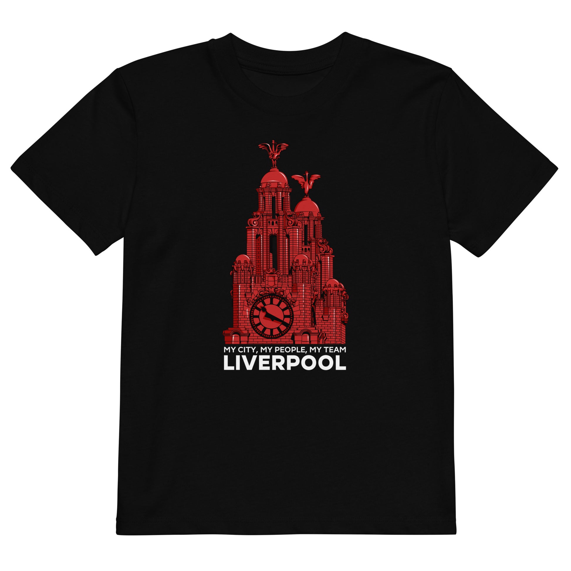 My City, My People, My Team Kids T-Shirt - Anfield Attire