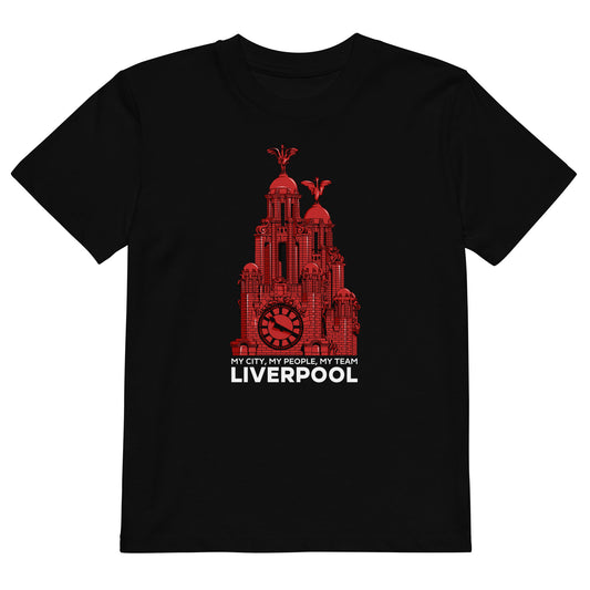My City, My People, My Team Kids T-Shirt - Anfield Attire