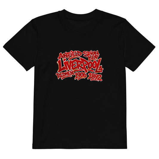 Liverpool Graffiti Kids T-Shirt - Anfield Attire