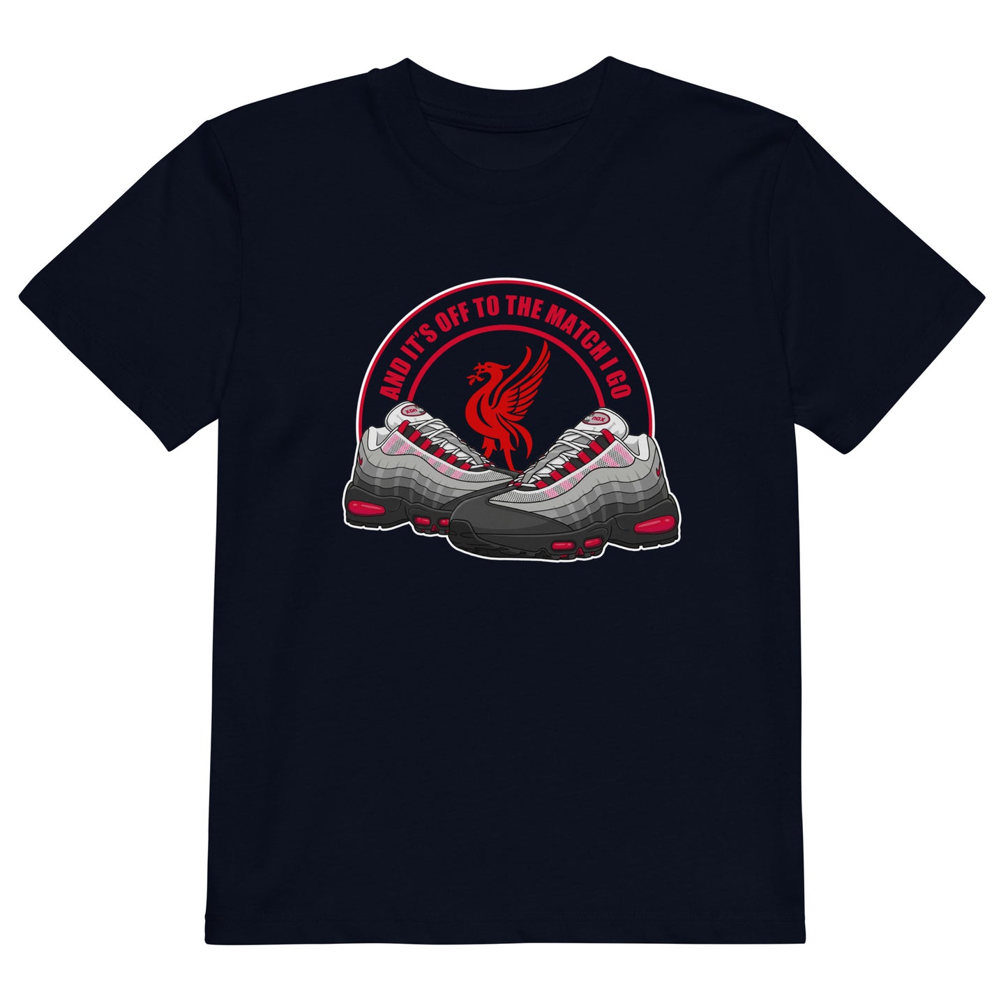 Off to the Match I Go Kids T-Shirt - Anfield Attire
