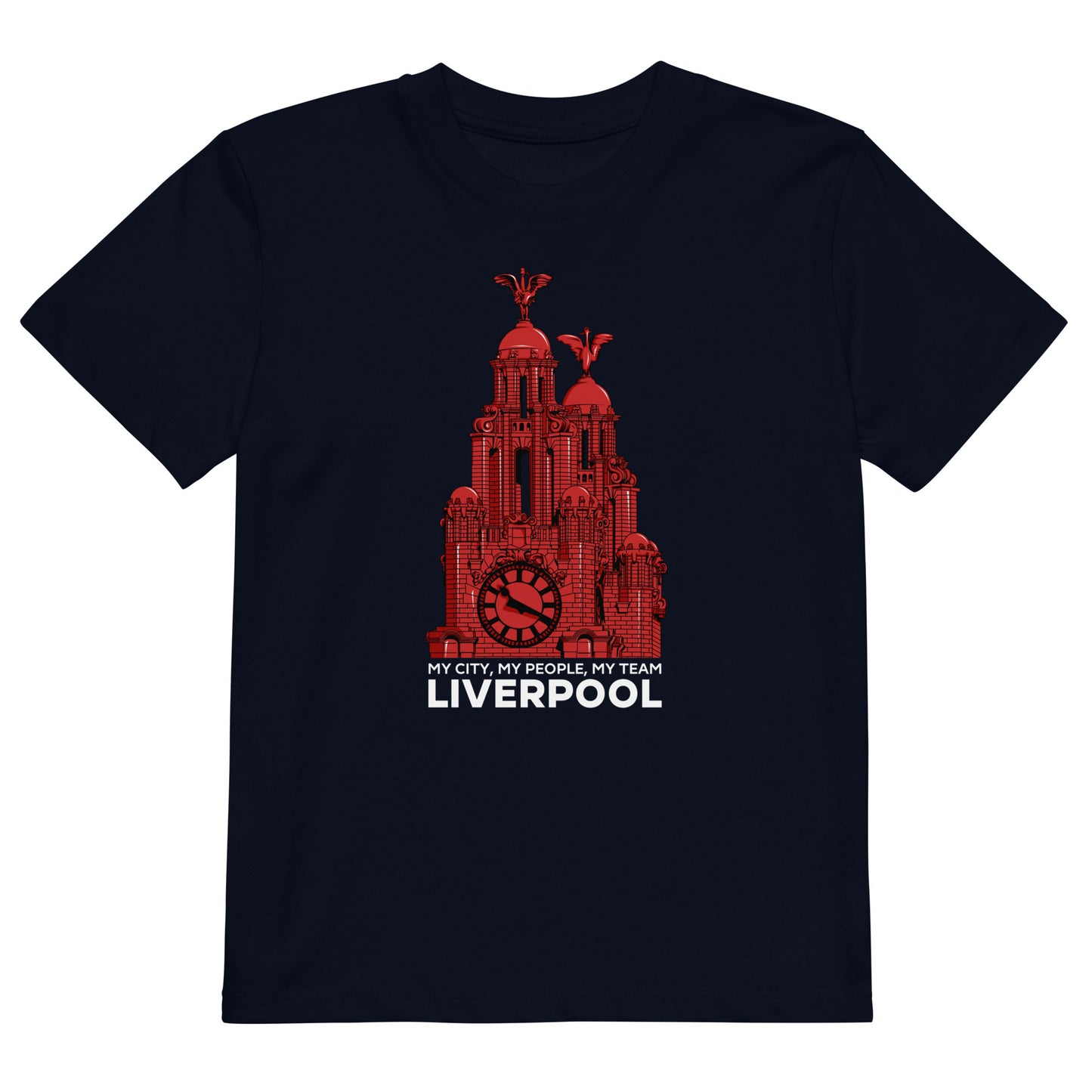 My City, My People, My Team Kids T-Shirt - Anfield Attire