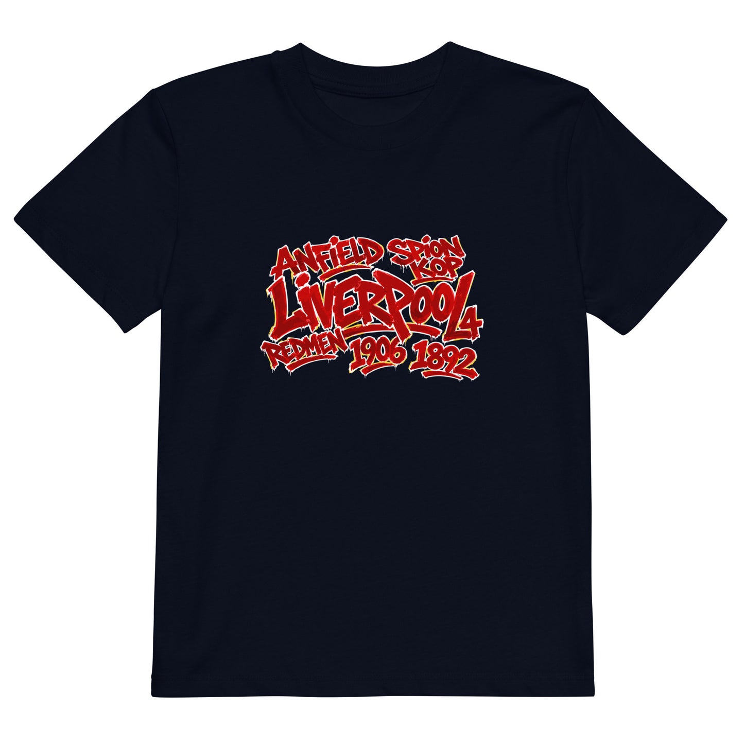 Liverpool Graffiti Kids T-Shirt - Anfield Attire