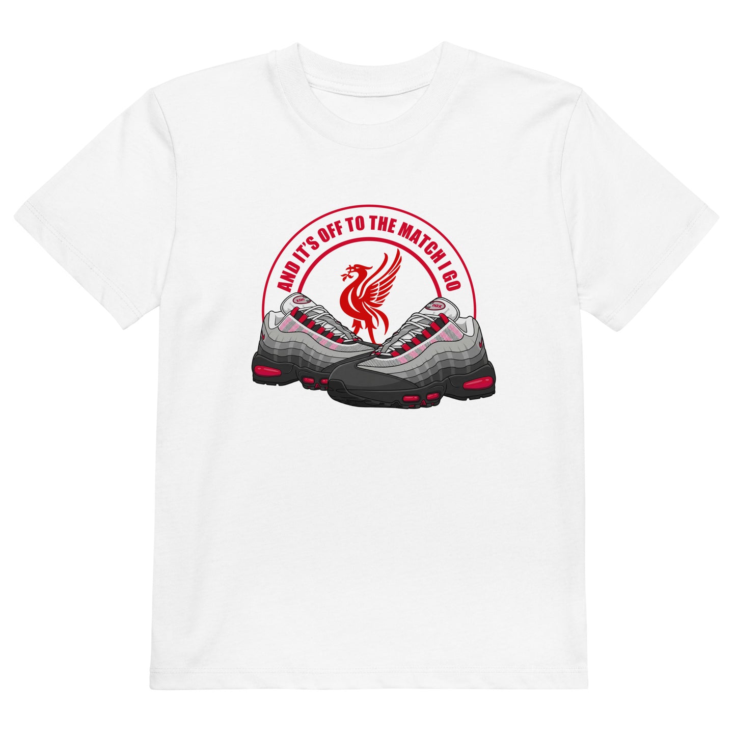 Off to the Match I Go Kids T-Shirt - Anfield Attire