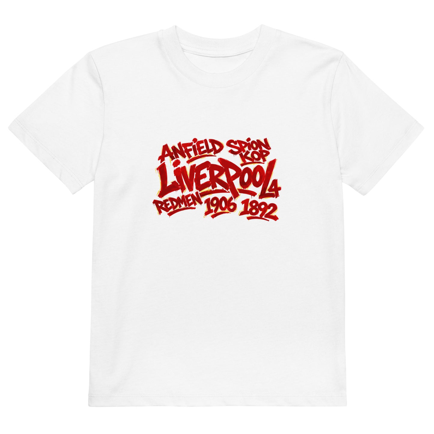Liverpool Graffiti Kids T-Shirt - Anfield Attire