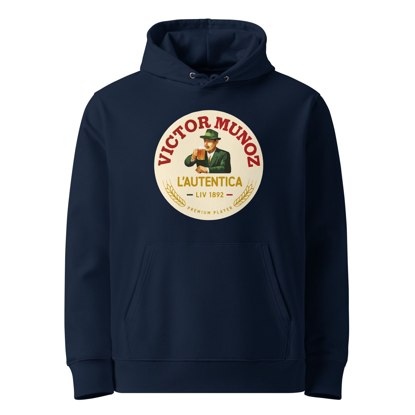 Victor Munoz Hoodie - Liverpool FC hoodie back view