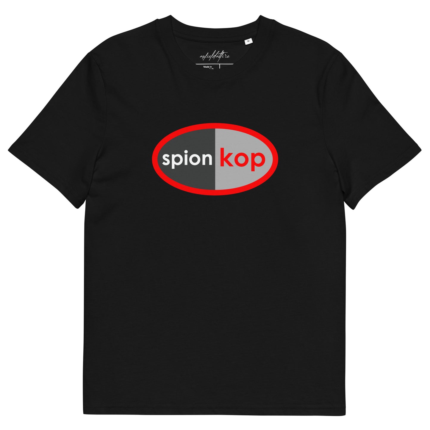Spion Kop '110' T-Shirt - Liverpool FC tribute tee front view