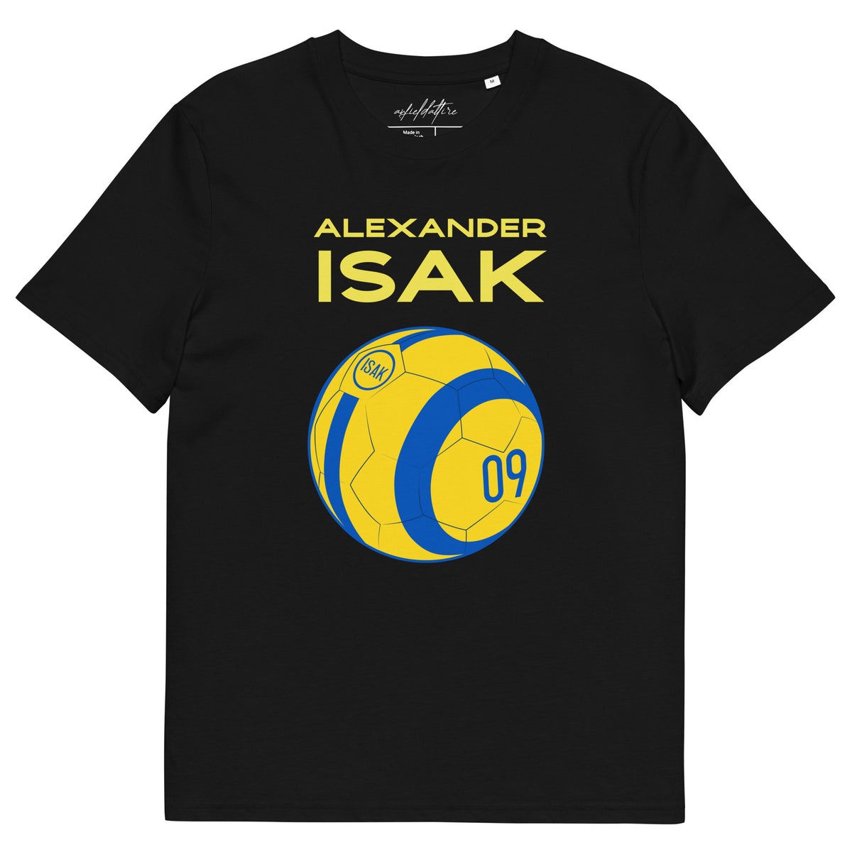 Isak 'Total 09' organic cotton T-Shirt – Liverpool FC fan tee by Anfield Attire