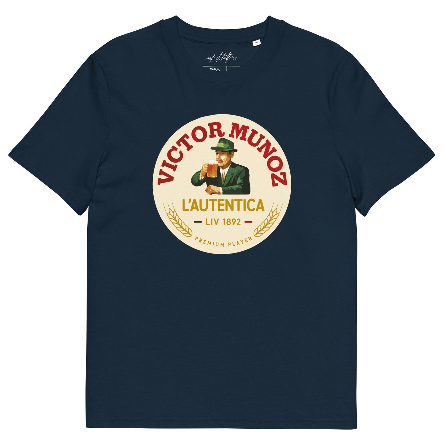 Victor Munoz T-Shirt - Liverpool FC t-shirt back view