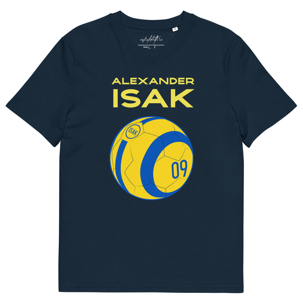 Isak 'Total 09' organic cotton T-Shirt – Liverpool FC fan tee by Anfield Attire