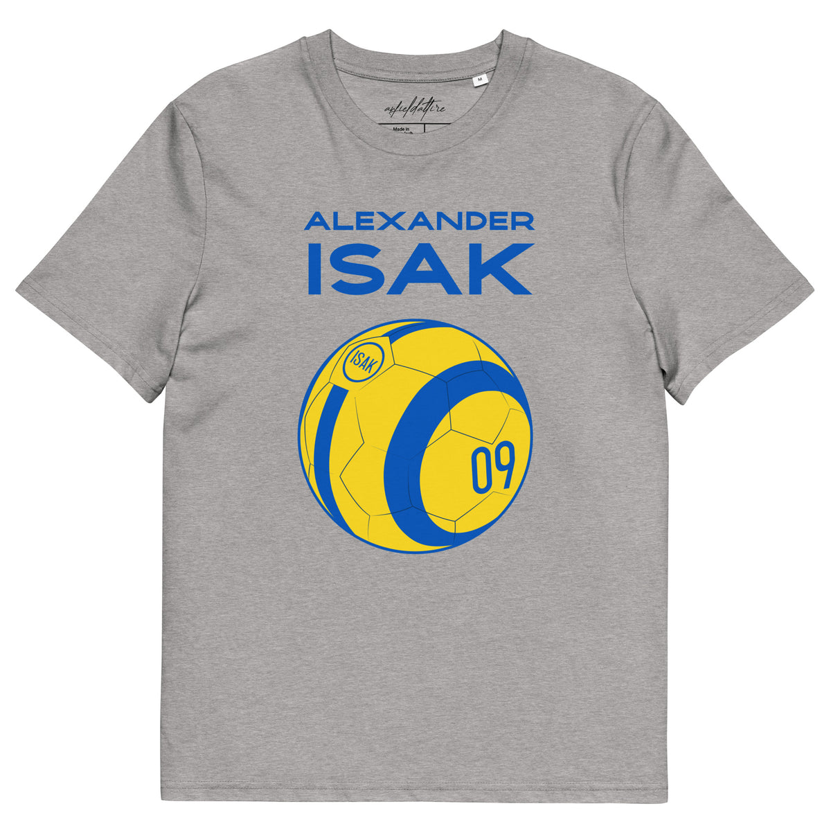 Isak 'Total 09' organic cotton T-Shirt – Liverpool FC fan tee by Anfield Attire