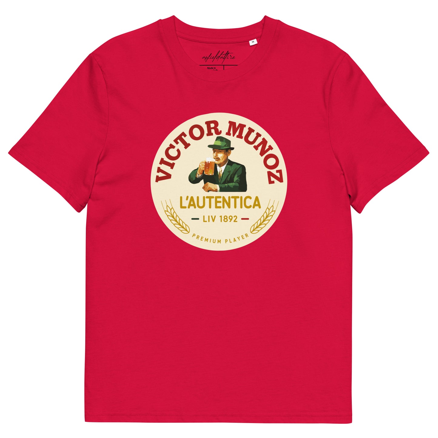 Victor Munoz T-Shirt - Liverpool FC t-shirt detail view
